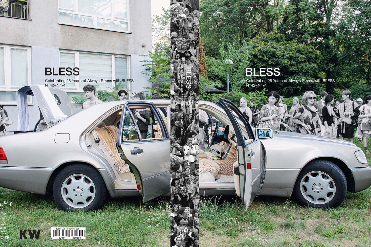 デザインチーム「ブレス」のアートブック『BLESS BOOK vol.3』エッセイや展示の記録を収録