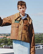 バブアー×ガニー、オーバーサイズのコーデュロイ襟＆取り外し可能なフードのロングコートやジャケット｜写真10