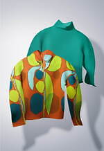 ミー イッセイ ミヤケ秋冬の新アイテム、“実りの秋”着想のストレッチプリーツ＆ニット風トップ｜写真2