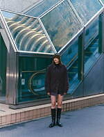 ヨーク“自然の情景”着想のジャカードニット＆チェック裏地のレザーカーコートなど、グラフペーパー限定で｜写真28