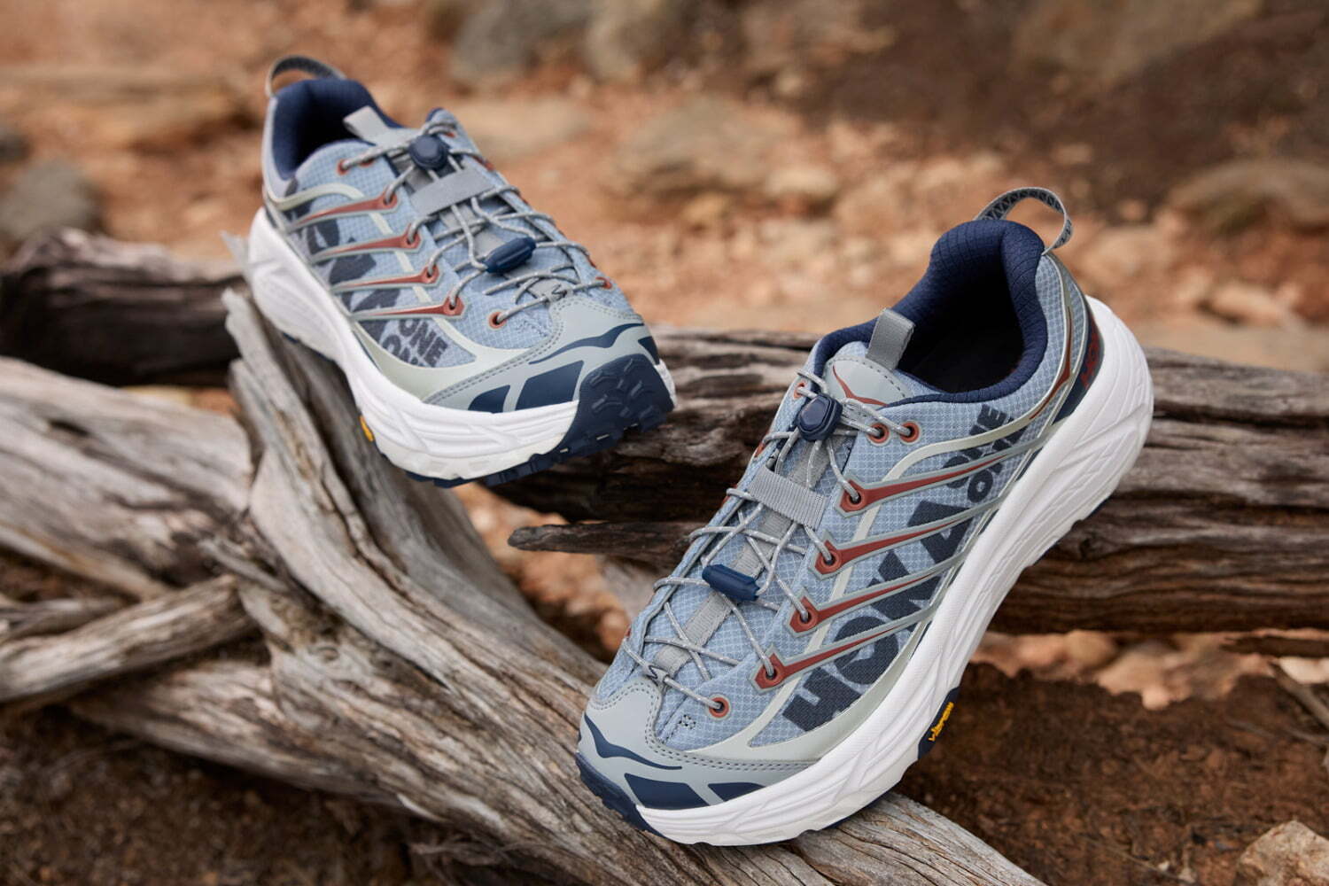 ホカの新作ランニングシューズ「マファテ スリー2」レトロなロゴアッパー×厚底ヴィブラムソール