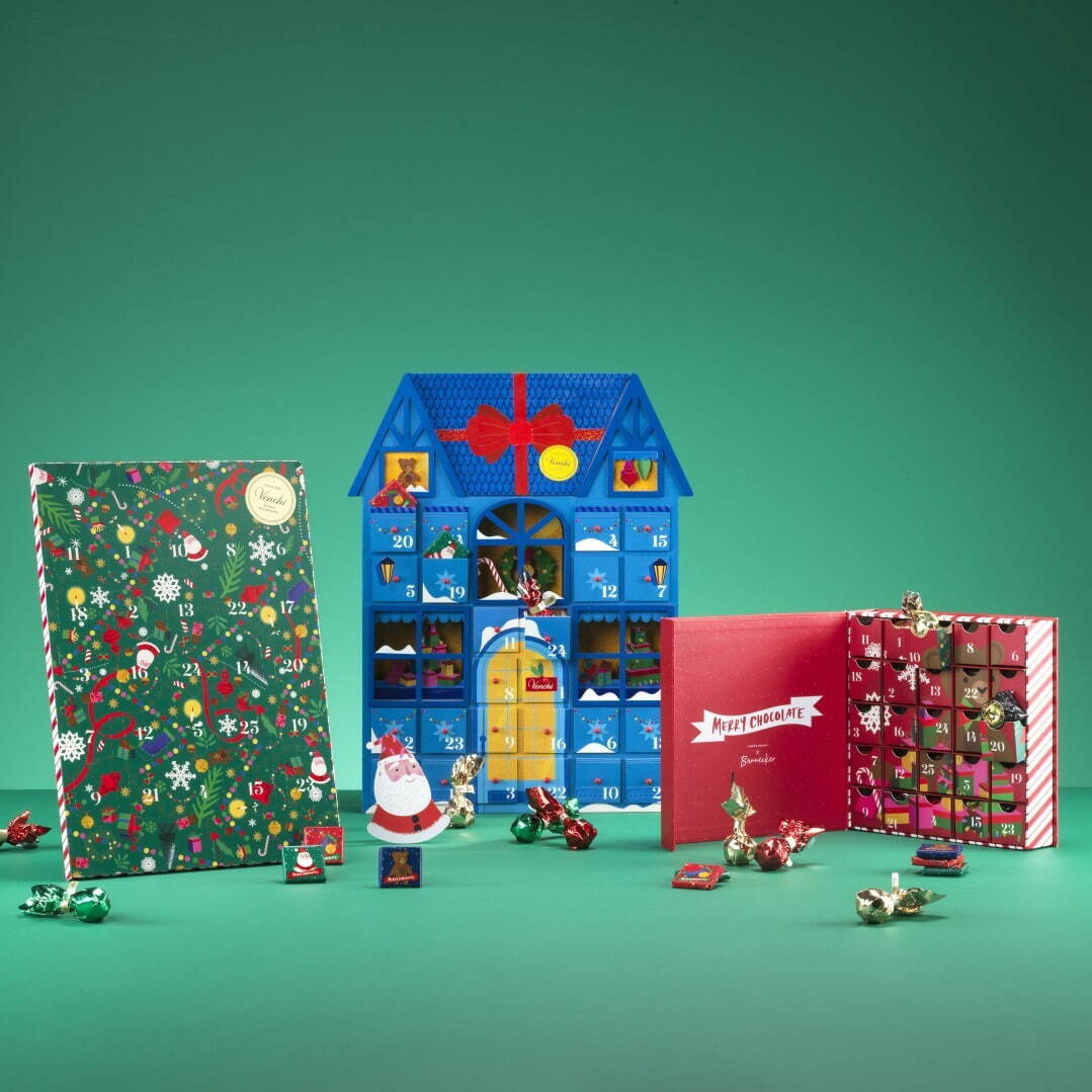 ヴェンキ23年クリスマス、“オルゴール付き”チョコレート缶や家型アドベントカレンダーなど｜写真2