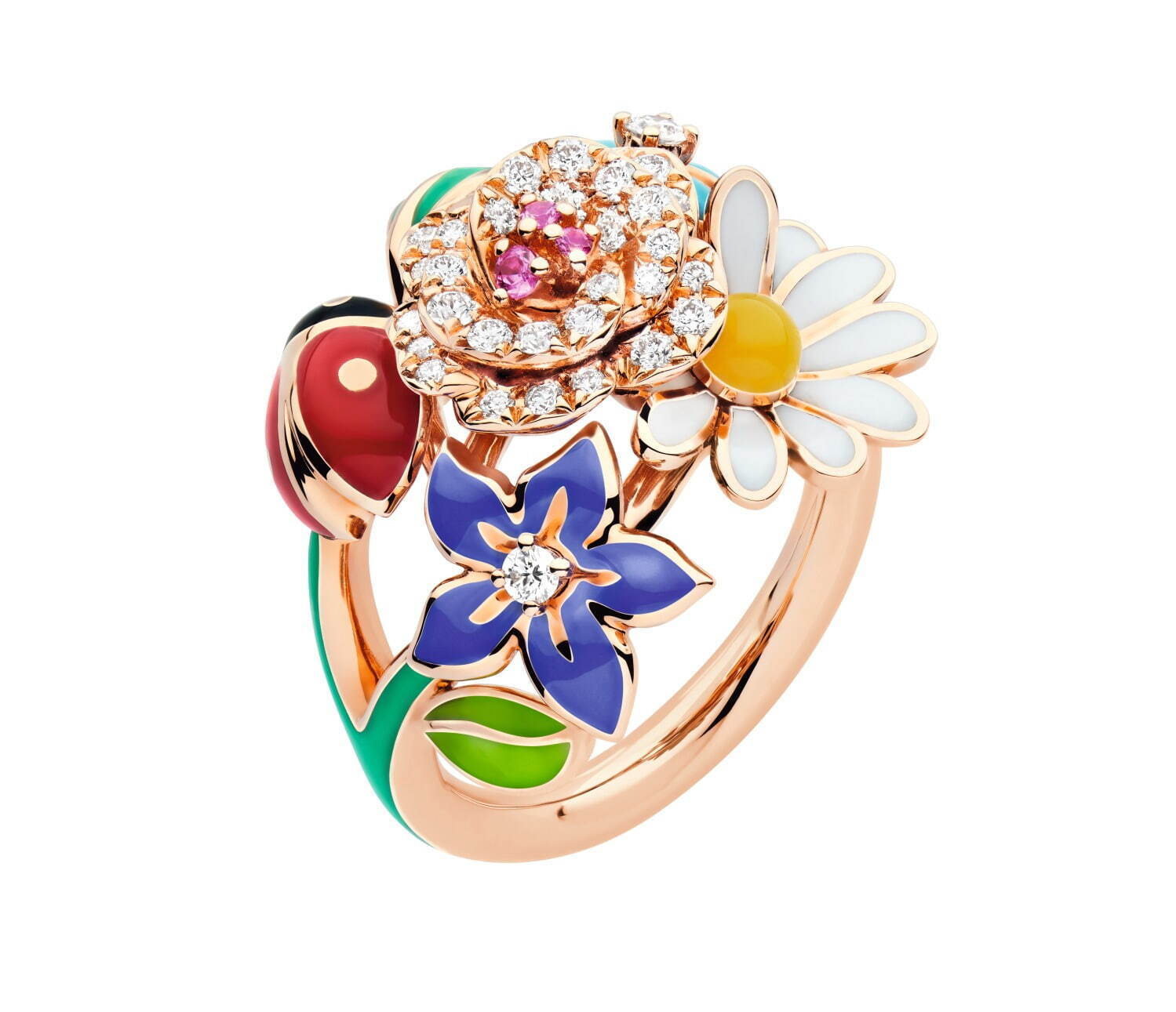 Christian Dior クリスチャンディオール ボワドゥローズリング