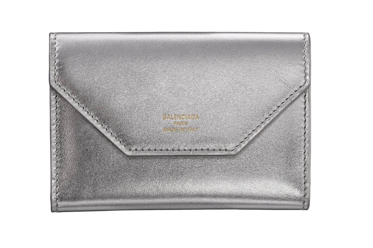 バレンシアガ“封筒の折り目”風フラップの財布＆革小物「エンベロープ