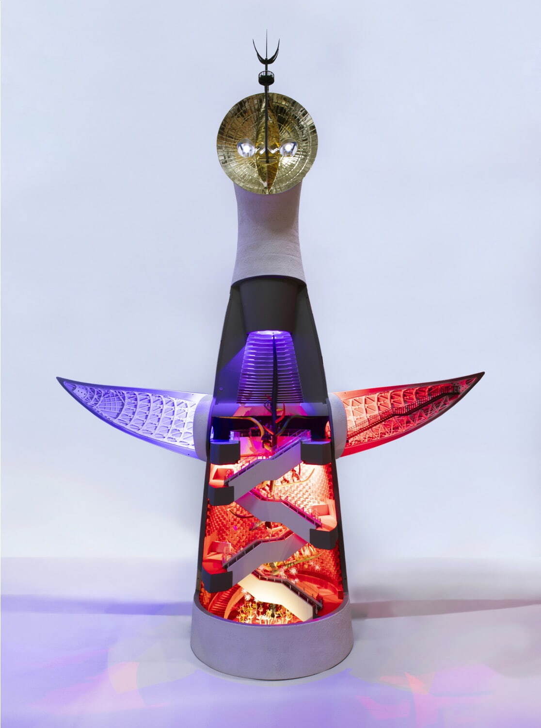 《太陽の塔内観模型》 2018年バージョン