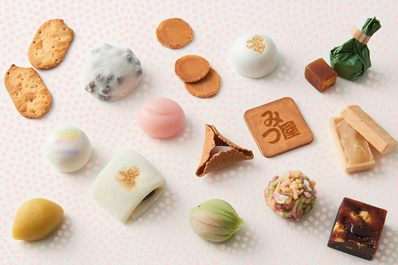 羊羹｜小説『和菓子のアン』シリーズコラボ和菓子が銀座三越に、作中に登場する最中や“フランス菓子風”羊羹