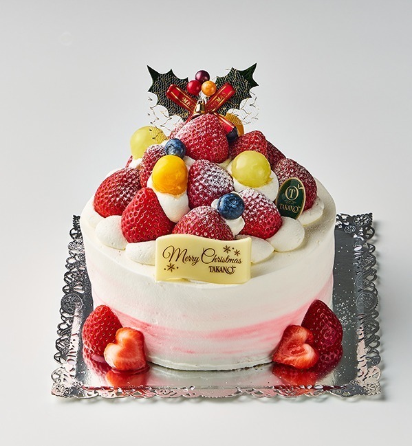ルミネ＆ニュウマンの23年クリスマスケーキ、リースに見立てた苺タルトケーキや雪だるま型チョコムース｜写真9