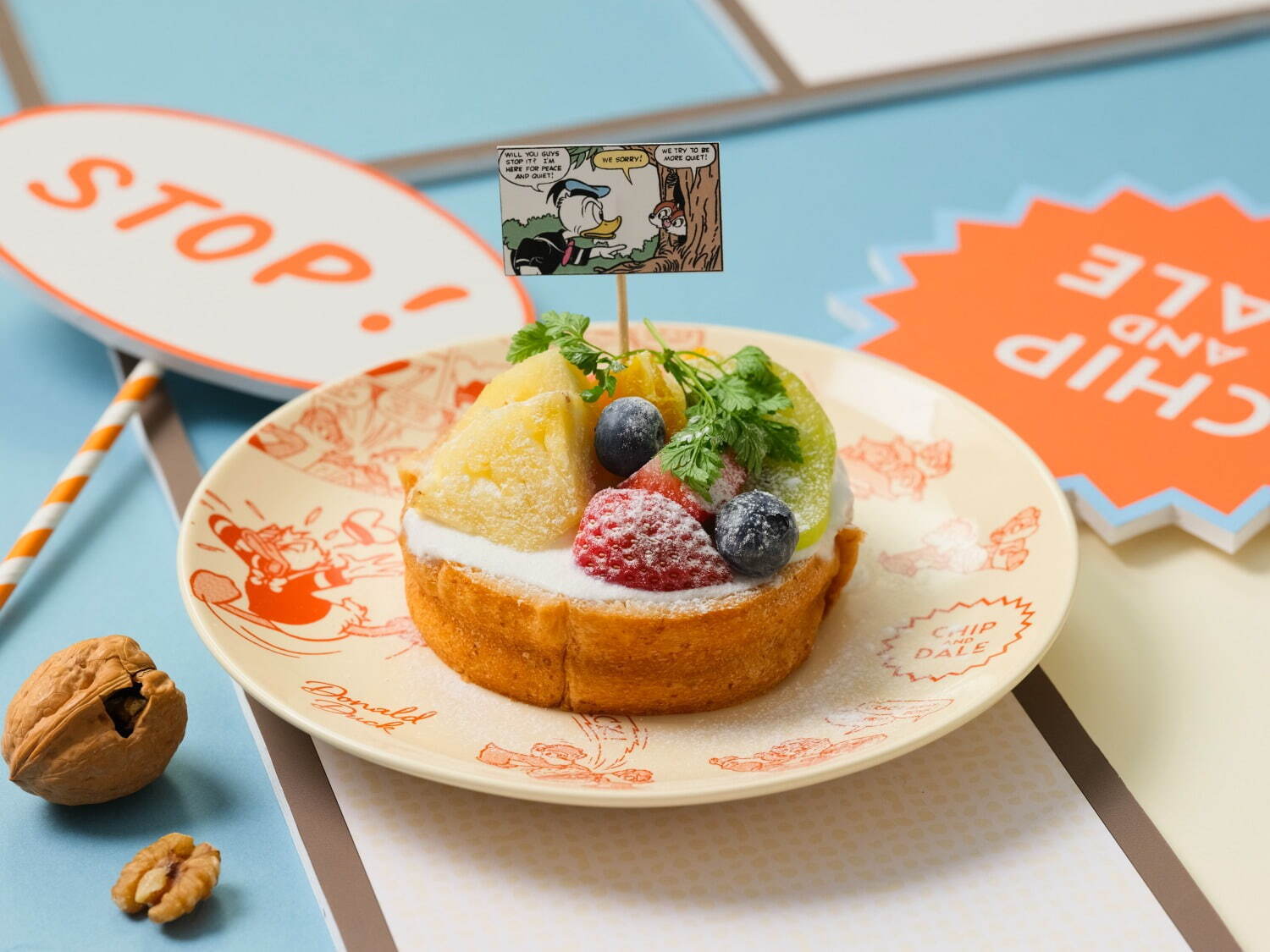 チップとデール＆ドナルドダックのスペシャルカフェが東京と大阪にオープン、限定グッズも販売｜写真4