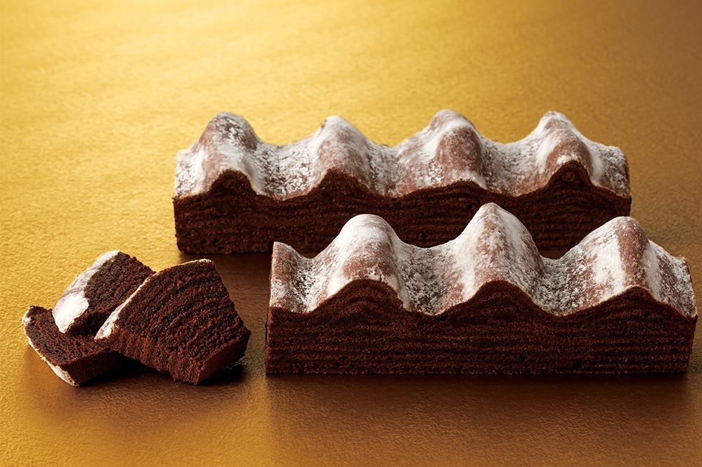 バームクーヘン｜ねんりん家の冬限定「マウントバーム ブラウニー」チョコレートを味わうずっしり濃厚バームクーヘン