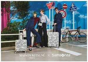 最終値下げ、早い者勝ち】メゾンキツネ SAMSONITE クロスボディ