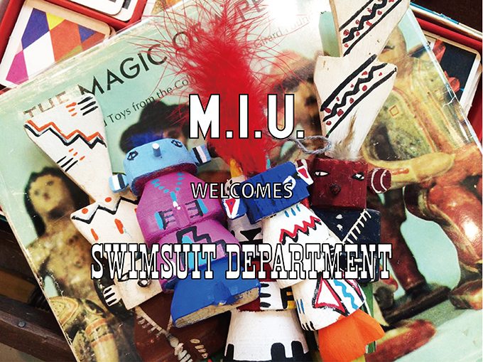 「M.I.U.」でスイムスーツ・デパートメントの限定ショップ - アンティーク雑貨を展開 | 写真