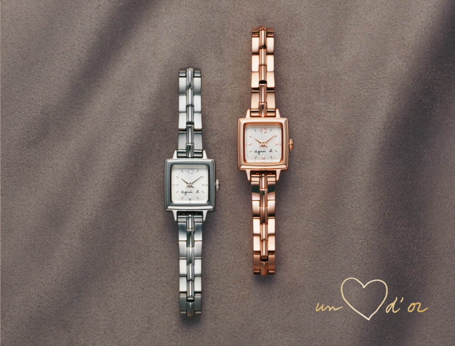アニエスベー ウオッチ“手書き数字”の「マルチェロ！」新作腕時計