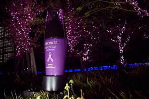 渋谷ミヤシタパークのクリスマスイルミネーション2023、“パープル”の光でライトアップ｜写真12