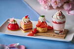 “いちご×桜”の限定スイーツコースが品川プリンスホテルで、ピンク色の桜パンナコッタ＆タルトなど｜写真4
