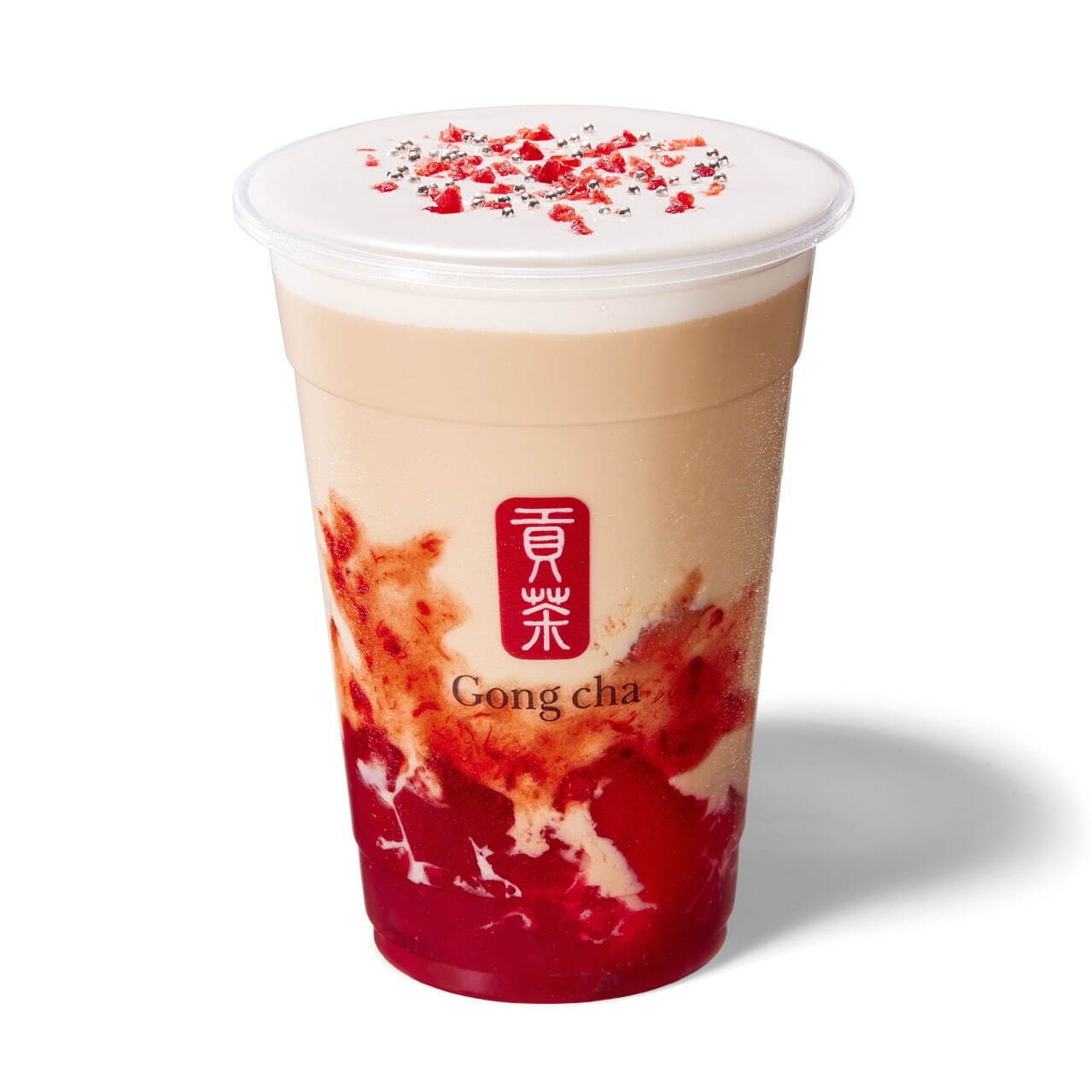 「あまおうノエル ミルクティー(ICED/HOT)」630円