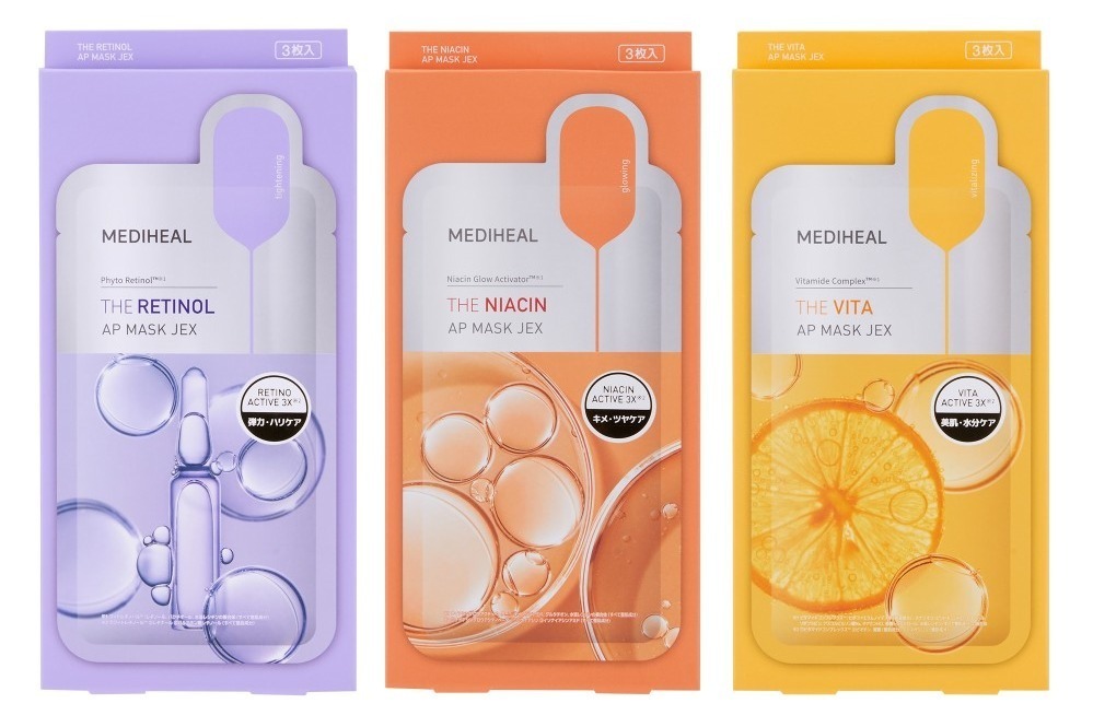 保湿ケア｜メディヒールの人気シートマスク「THE AP マスク」23年冬に“弾力・肌キメ・保湿ケア”肌悩み3種