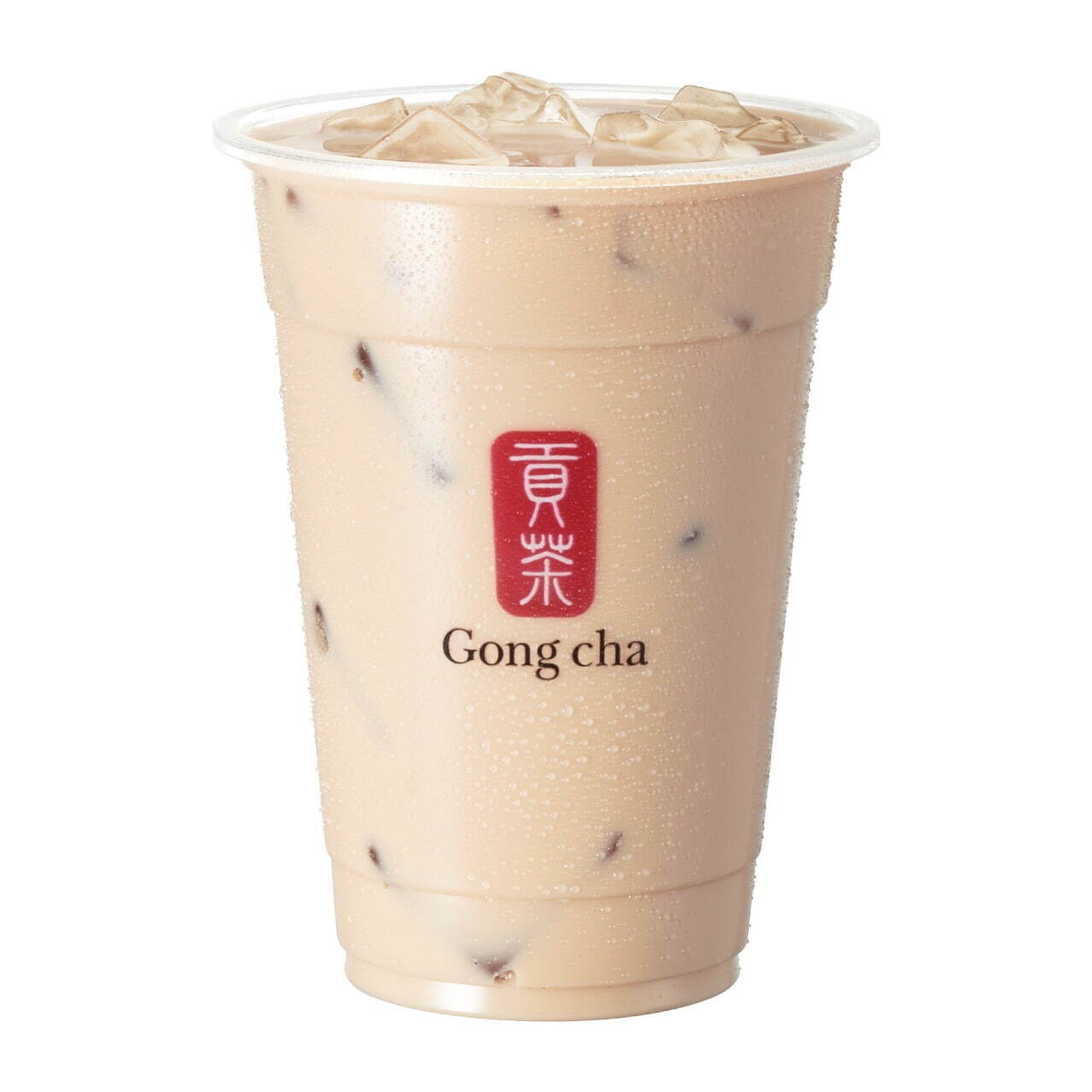 ゴンチャ(Gong cha) アップルシナモンティー/ミルクティー｜写真2