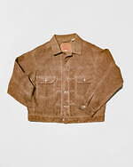 ステューシーとリーバイス、“ヴィンテージ風”ジャカードのトラッカージャケット＆ジーンズ｜写真1