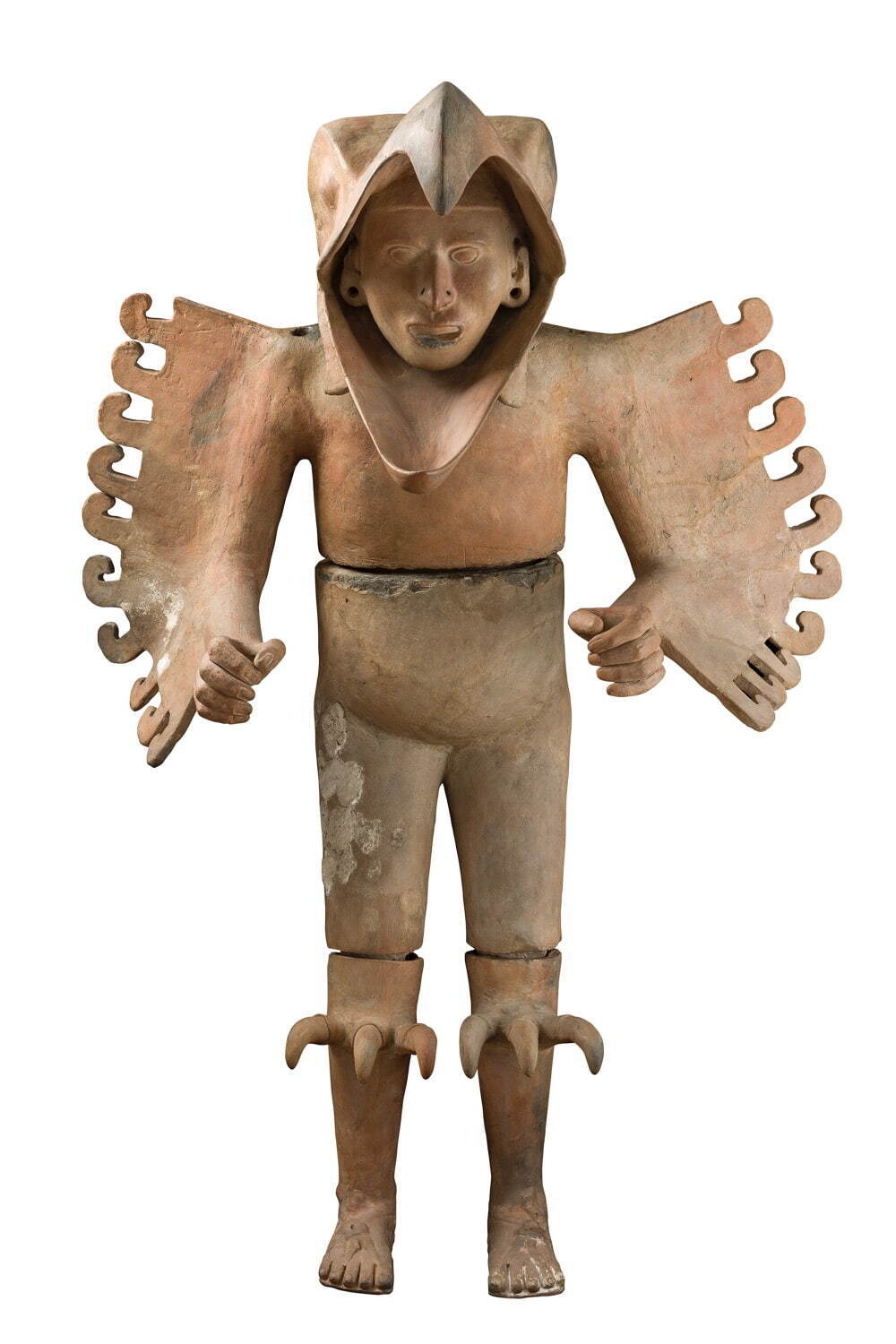 鷲の戦士像 アステカ文明 1469-86年
テンプロ・マヨール、鷲の家出土 テンプロ・マヨール博物館蔵
©Secretaría de Cultura-INAH-MEX. Museo del Templo Mayor