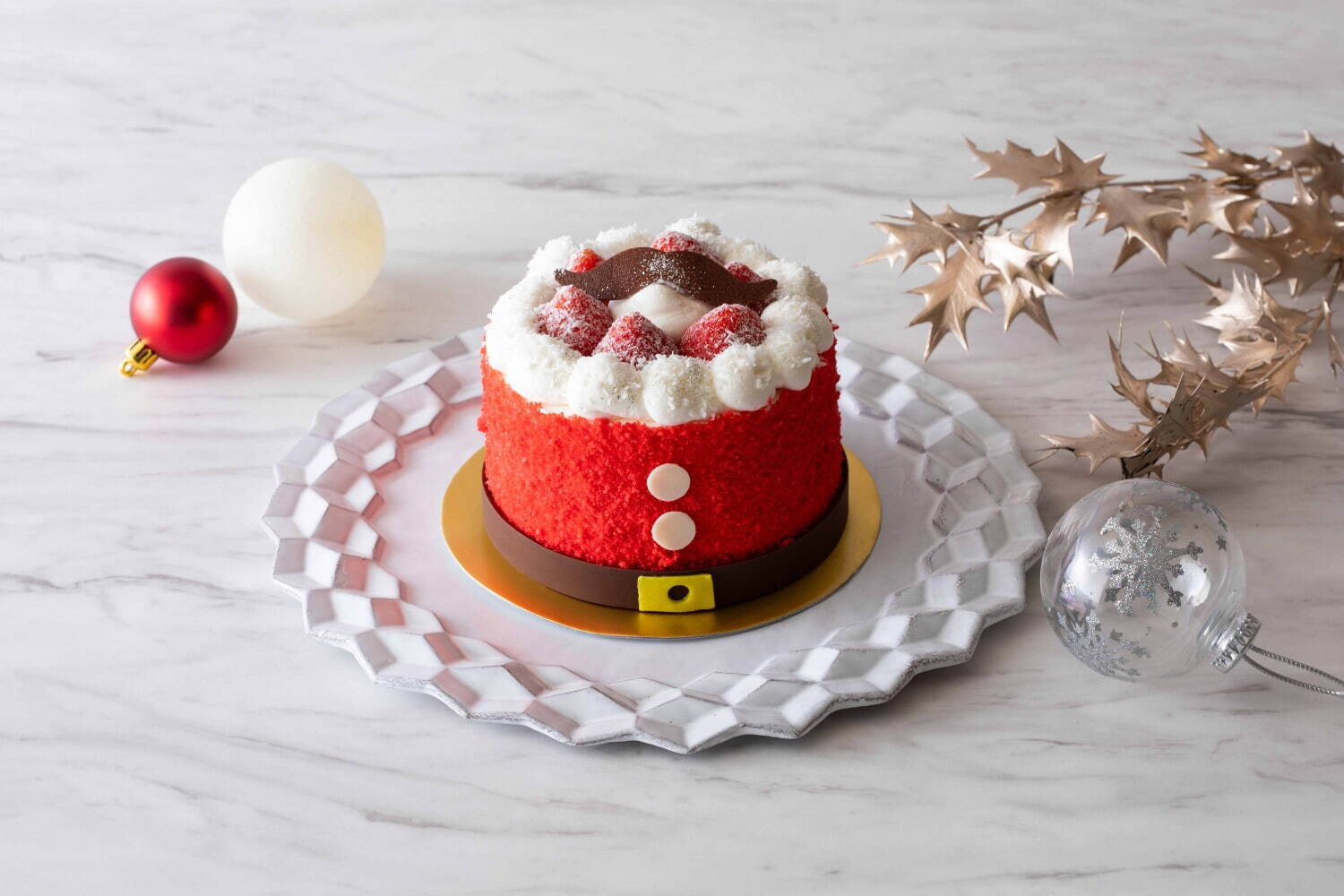 スイスホテル南海大阪23年クリスマスケーキ、苺＆ラズベリーのショートケーキやトナカイケーキ｜写真4