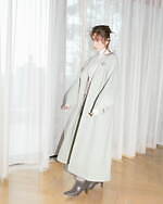 スナイデル23年クリスマス新作“雪の魔法”で煌めく刺繍ドレス＆エレガントな肌魅せニットなど｜写真14