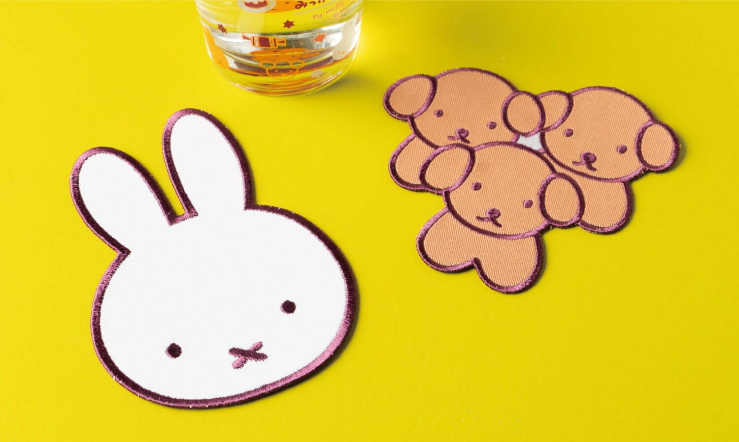 みっふぃーおやつ堂」お正月かざりやミッフィーの顔刺繍