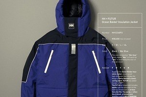 ヘリーハンセン×フューチャーのコラボ第3弾、防水ジャケットを“ジャージ風”にアップデート＆限定色も