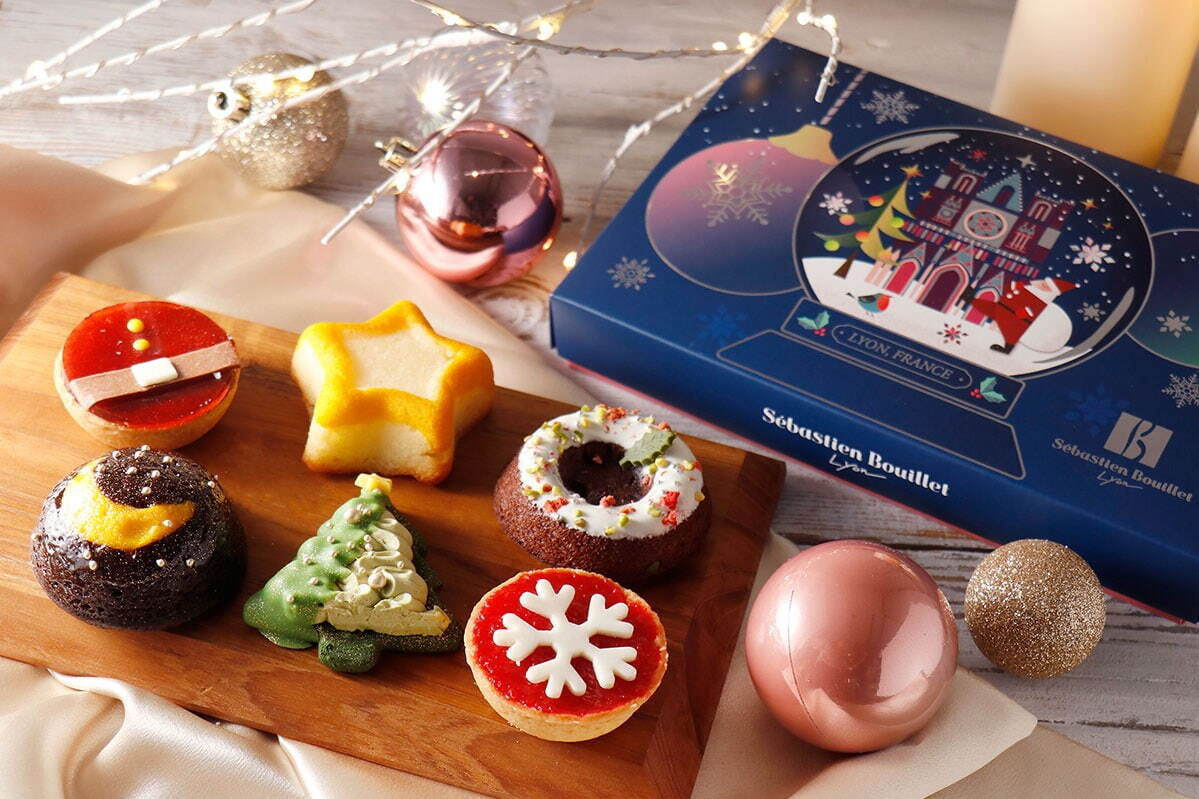 セバスチャン・ブイエのクリスマス限定焼菓子アソート、“雪結晶”タルトやツリー型クッキーなど6種｜写真3