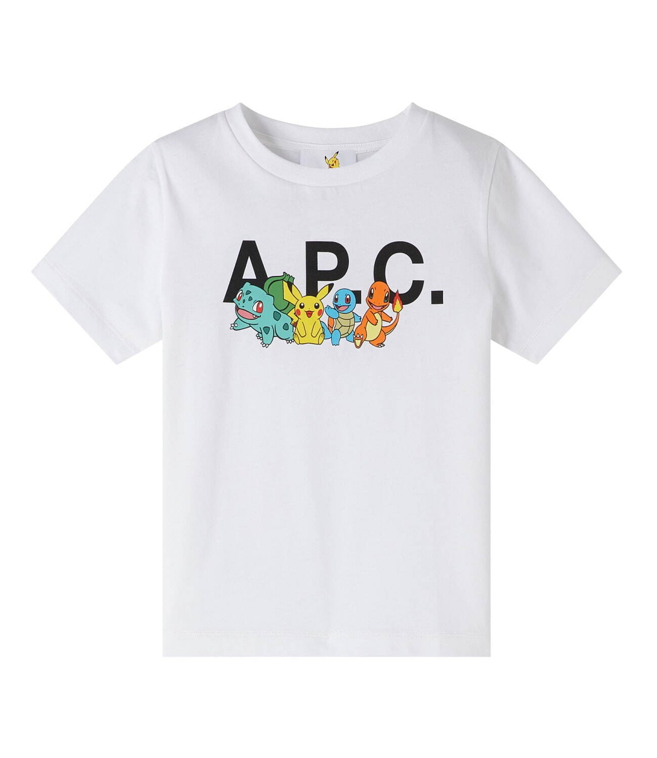 A.P.C. × ポケモン - ピカチュウ＆初代御三家のスウェットやTシャツ、ハーフムーンバッグなど｜写真23