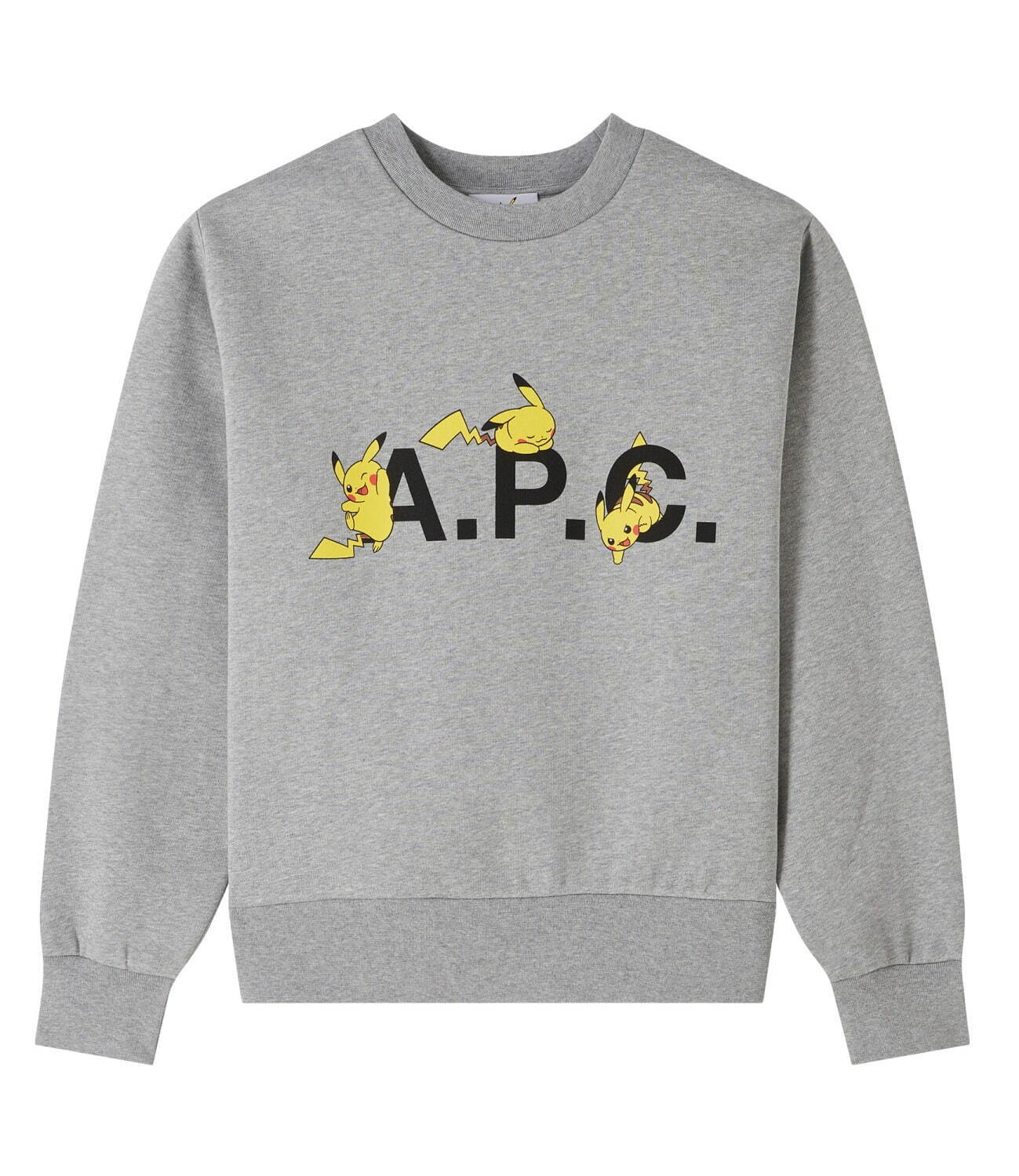 A.P.C. × ポケモン - ピカチュウ＆初代御三家のスウェットやTシャツ、ハーフムーンバッグなど｜写真10