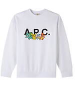 A.P.C. × ポケモン - ピカチュウ＆初代御三家のスウェットやTシャツ、ハーフムーンバッグなど｜写真8
