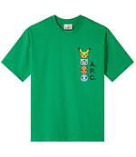 A.P.C. × ポケモン - ピカチュウ＆初代御三家のスウェットやTシャツ、ハーフムーンバッグなど｜写真5