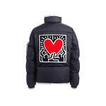 タトラス×キース・ヘリング、“LOVE”テーマのグラフィックアート入りダウンウェアなど｜写真2