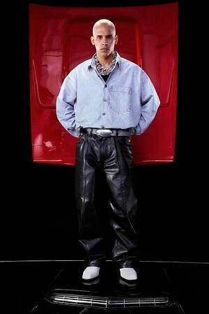 アレキサンダー ワン(alexanderwang) 2024年リゾートメンズコレクション  - 写真15