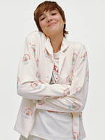 ジェラート ピケ23年クリスマス、“マフラーを巻いた”ベア＆ハート総柄のルームウェアやペット用ケープ｜写真2