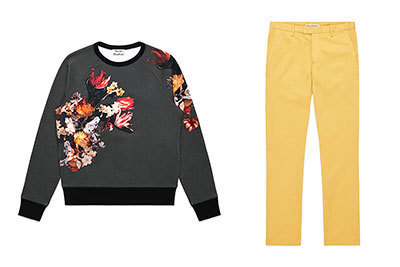 2014年春夏コレクション｜アクネ ストゥディオズから新作メンズウェアが登場 - フローラルな夏の着こなし