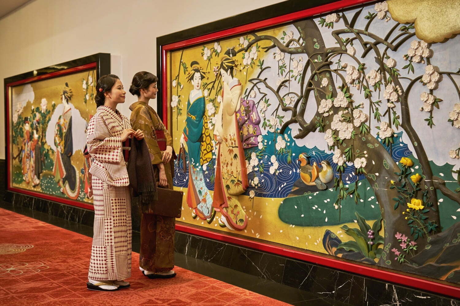 中華｜ホテル雅叙園東京「レトロ着物ランチ」和装で楽しむ食事やアフタヌーンティー、展覧会鑑賞もセットに