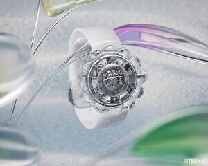 ウブロ、村上隆との共同開発による腕時計 - サファイアクリスタルで“お花”を表現|写真1