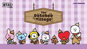 「BT21カフェ」が東京・大阪に、MANGの故郷をイメージした秋の味覚カフェメニュー＆限定グッズ｜写真24