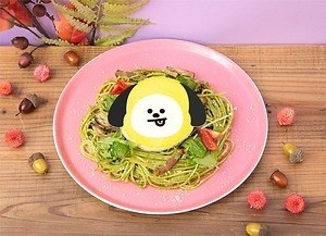 BT21カフェ」が東京・大阪に、MANGの故郷をイメージした秋の味覚