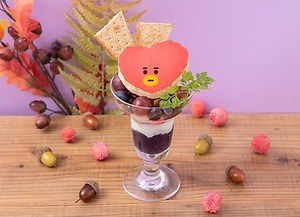 「BT21カフェ」が東京・大阪に、MANGの故郷をイメージした秋の味覚カフェメニュー＆限定グッズ｜写真6