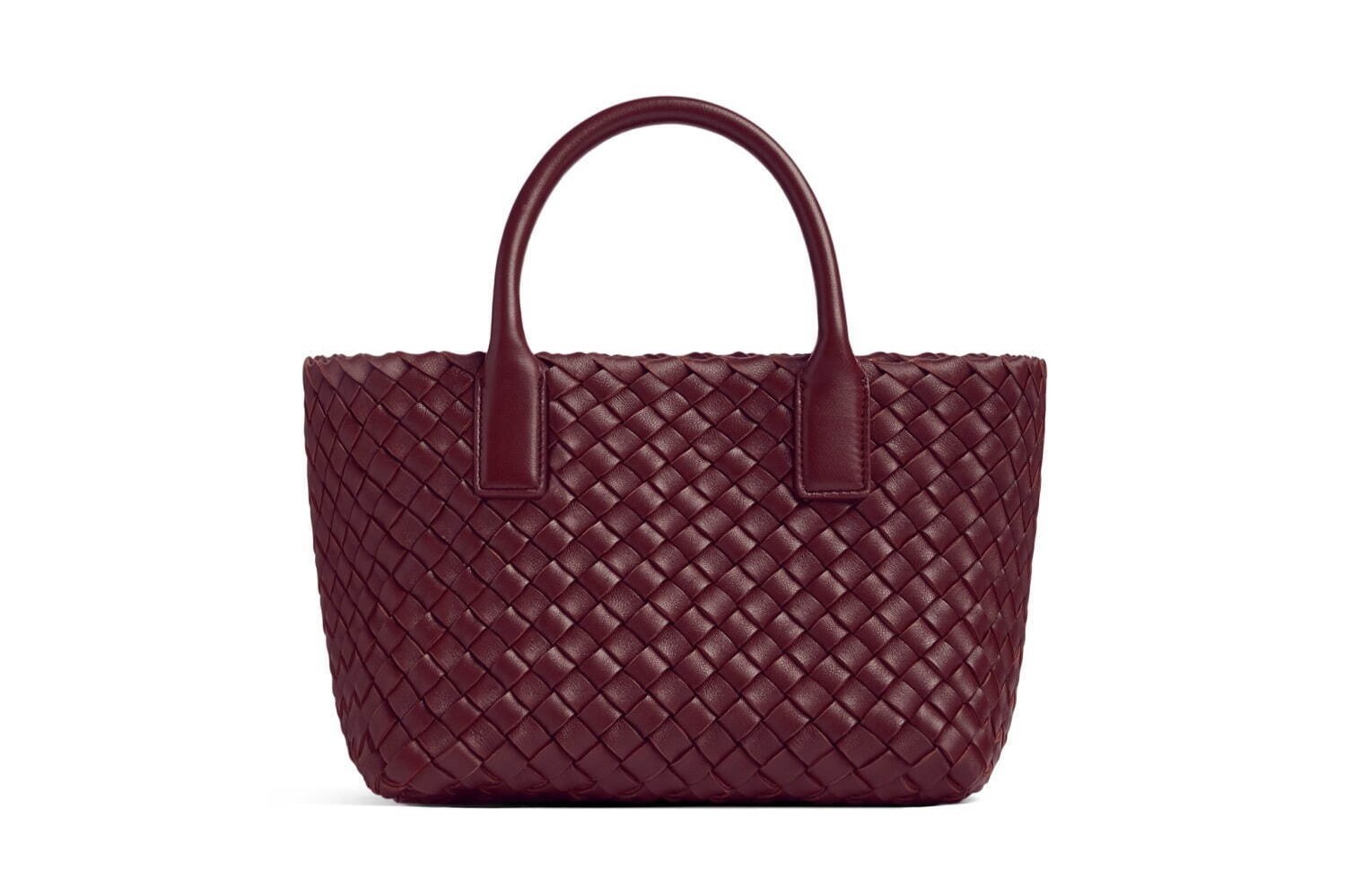 Bottega Veneta ボッテガヴェネタ イントレチャート レザー ワンショルダーバッグ レッド gy115653シリアル