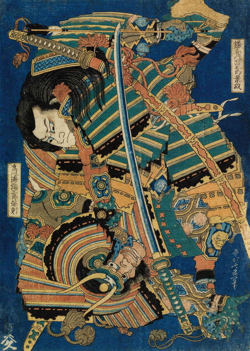 特別展「北斎サムライ画伝」すみだ北斎美術館で、重要文化財の刀剣＆サムライの浮世絵を同時展示｜写真7