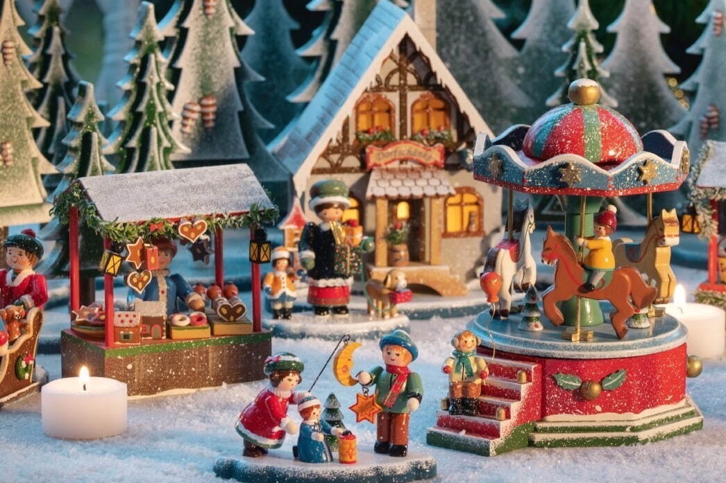 「麻布台ヒルズクリスマスマーケット2023」“もみの木”シュトーレンなど限定メニュー＆本場ドイツ雑貨