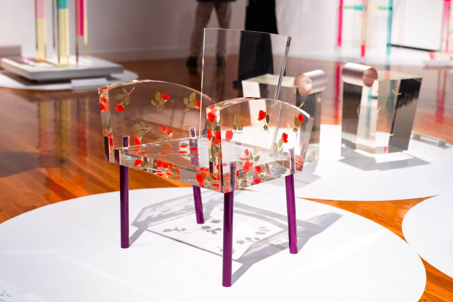 企画展「倉俣史朗のデザイン─記憶のなかの小宇宙」 世田谷美術館 2023-24年 展示風景