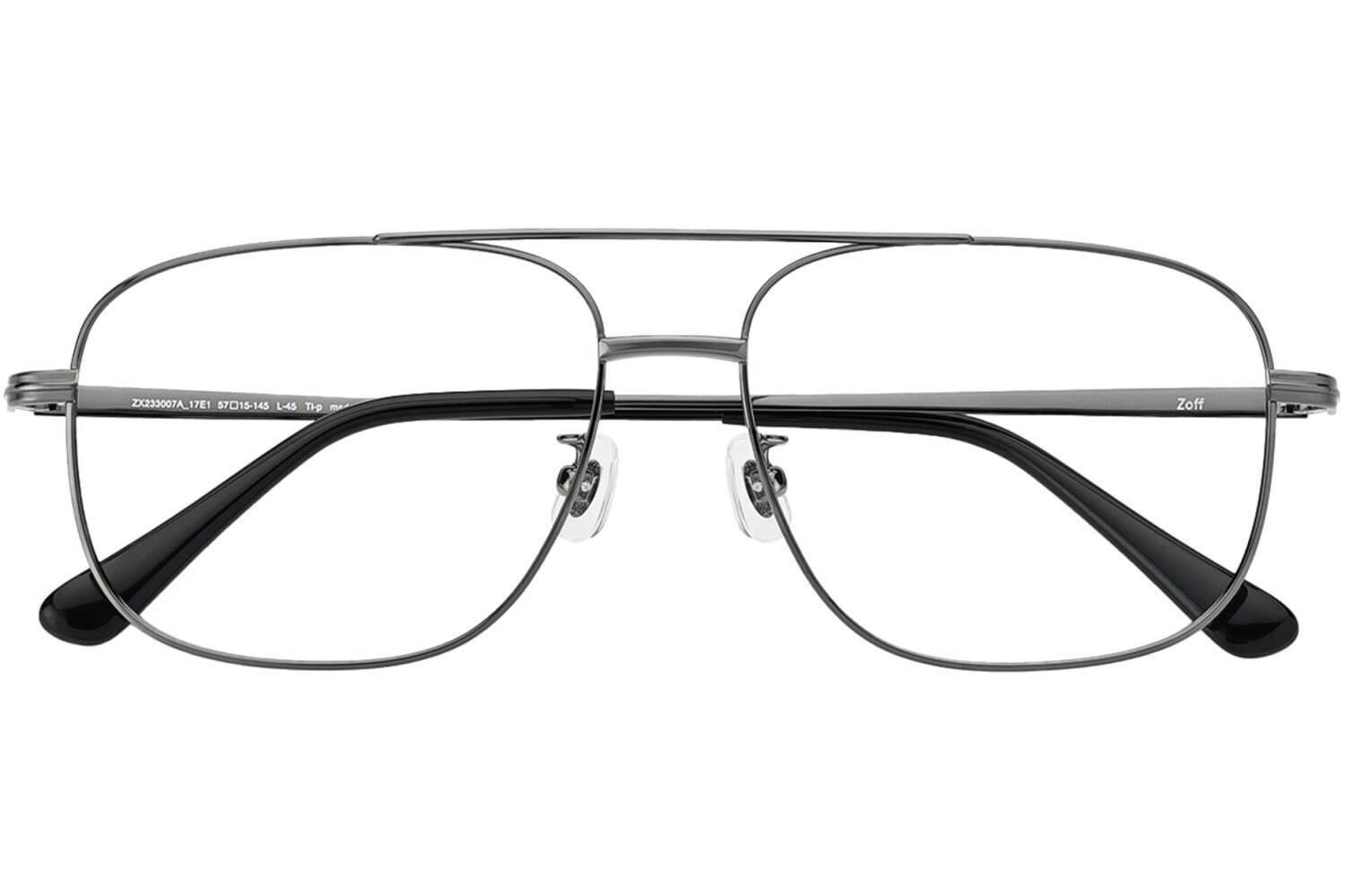 Zoffから鯖江産プレミアムメガネの新作、日本製チタンの丸眼鏡やレトロ