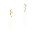 4℃“水”モチーフの新作ジュエリー、煌めくイエローゴールド×ダイヤモンドのネックレスやピアスなど｜写真6