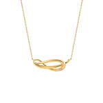 4℃“水”モチーフの新作ジュエリー、煌めくイエローゴールド×ダイヤモンドのネックレスやピアスなど｜写真3