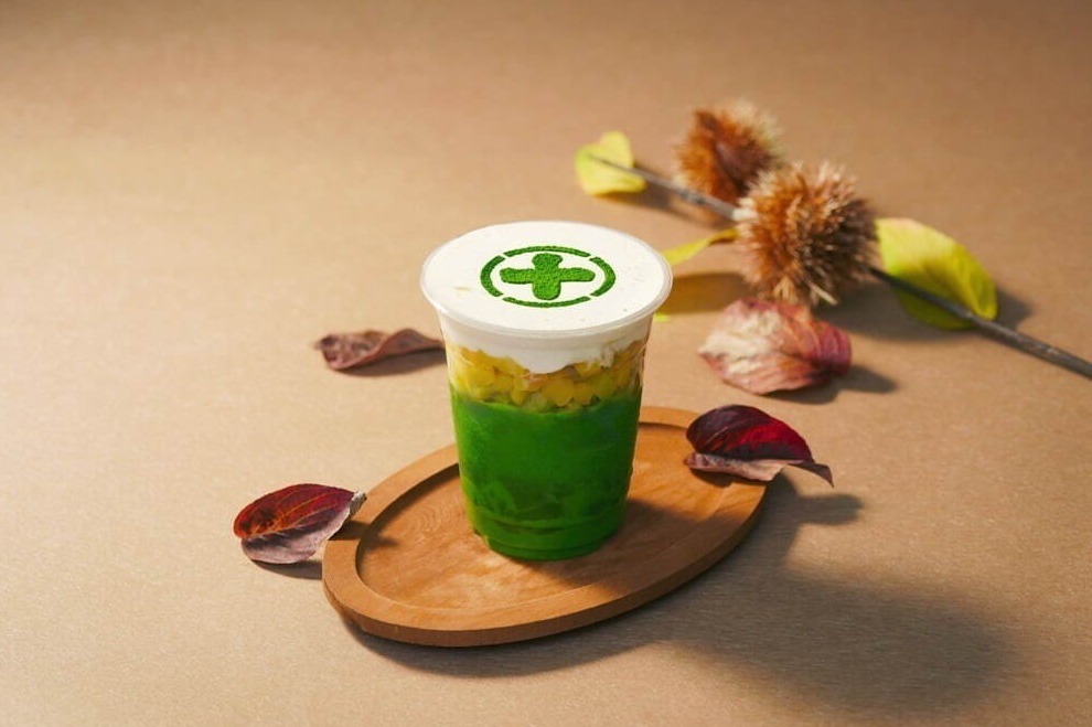 「中村藤吉本店」テイクアウト店が麻布台ヒルズに、秋限定“抹茶×栗”ドリンクやカップ式抹茶パフェなど