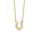 ガルニの23年クリスマスペアジュエリー、“幸運の象徴”馬蹄や2連リングモチーフのシルバーネックレス｜写真7